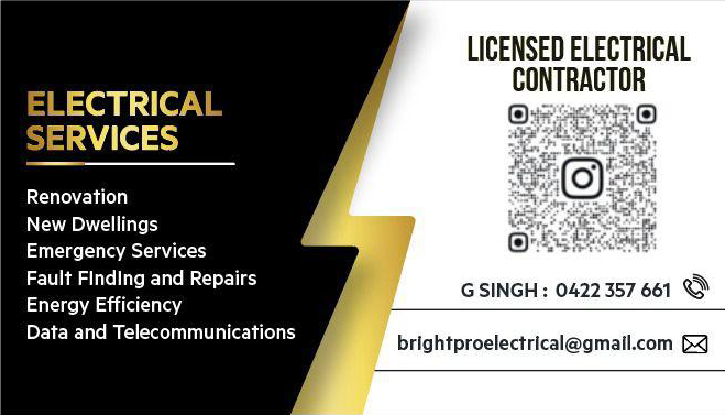 bright pro electrical western Sydney  